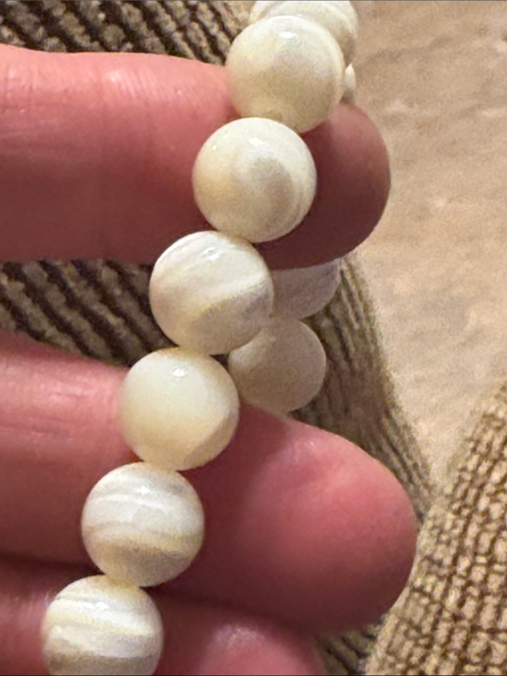 Vintage White Jade Rose Bracelet- Women Jewelry - Picture 10 of 10
